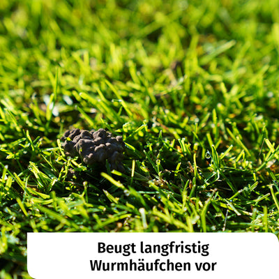Stopp Regenwurmhäufchen